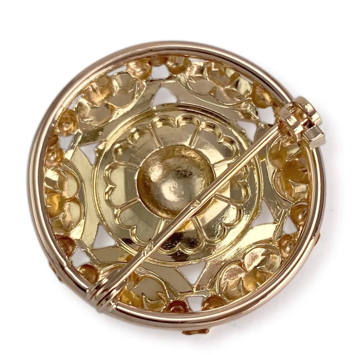 Broche d'occasion or 750 jaune