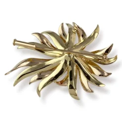 Broche d'occasion or 750 jaune diamant