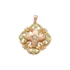 Broche d'occasion or 750 jaune perle de culture