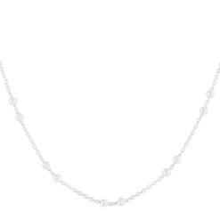 Chaine argent 925 boules 45 cm