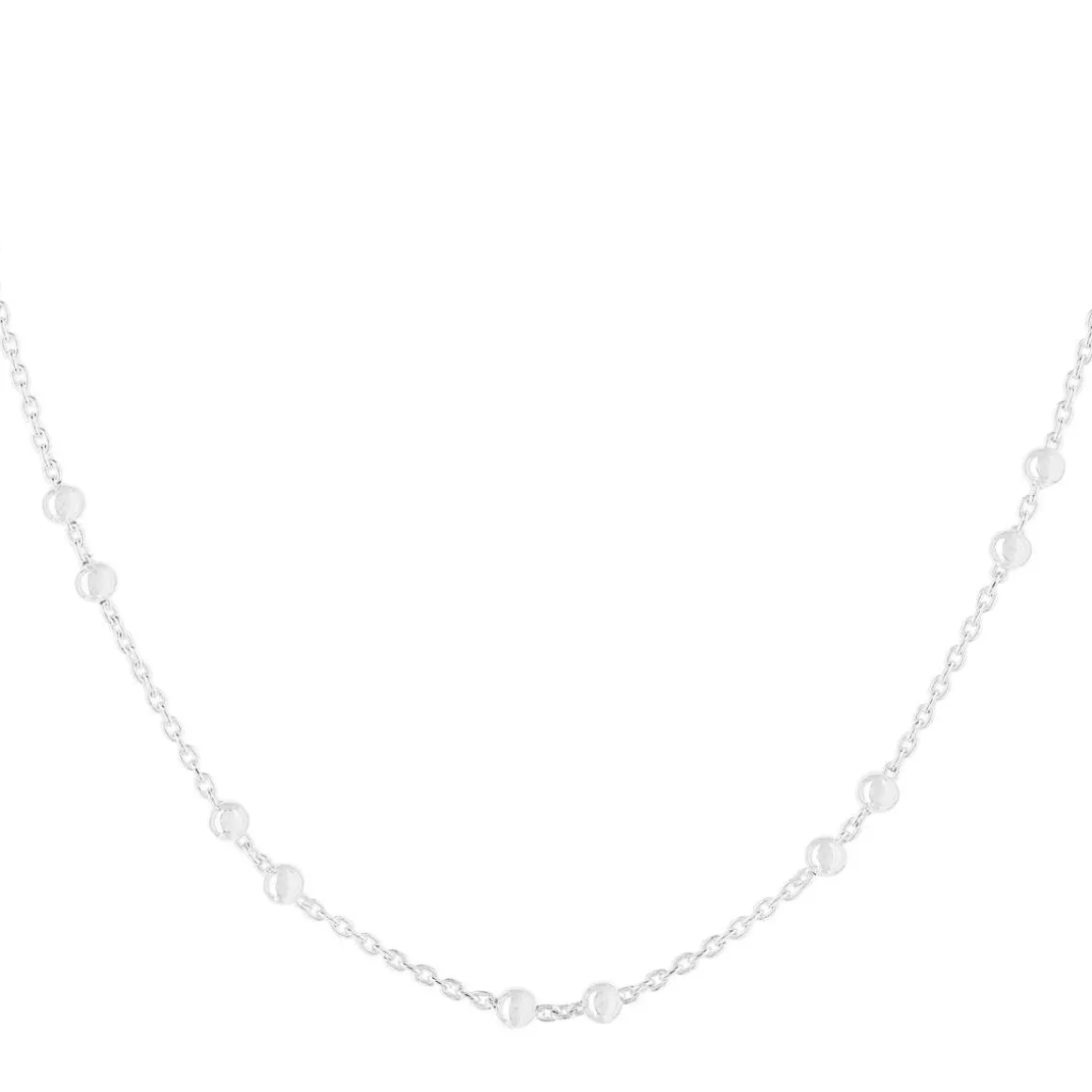Chaine argent 925 boules 45 cm