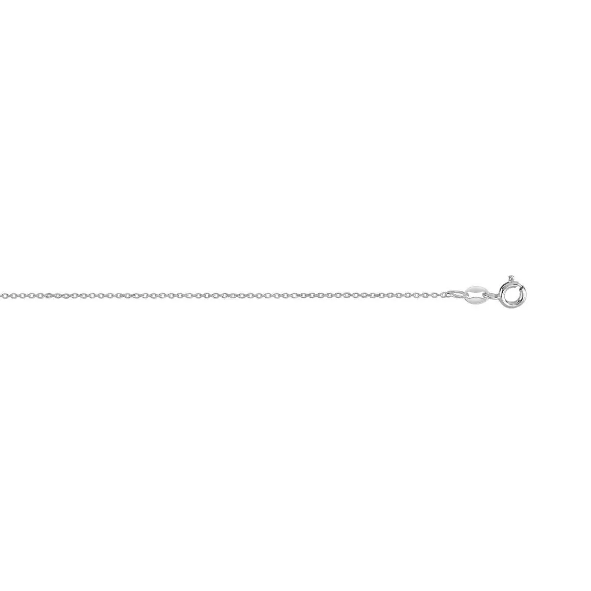 Chaine argent 925 maille forçat 45 cm