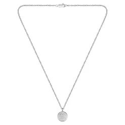 Chaine BOSS double b coin acier