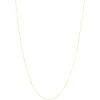 Chaine or jaune 375 maille forçat 45cm