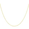 Chaine or jaune 750 maille torsadée 45cm