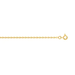 CHAINE OR 375 MAILLE FORCAT 45 CM