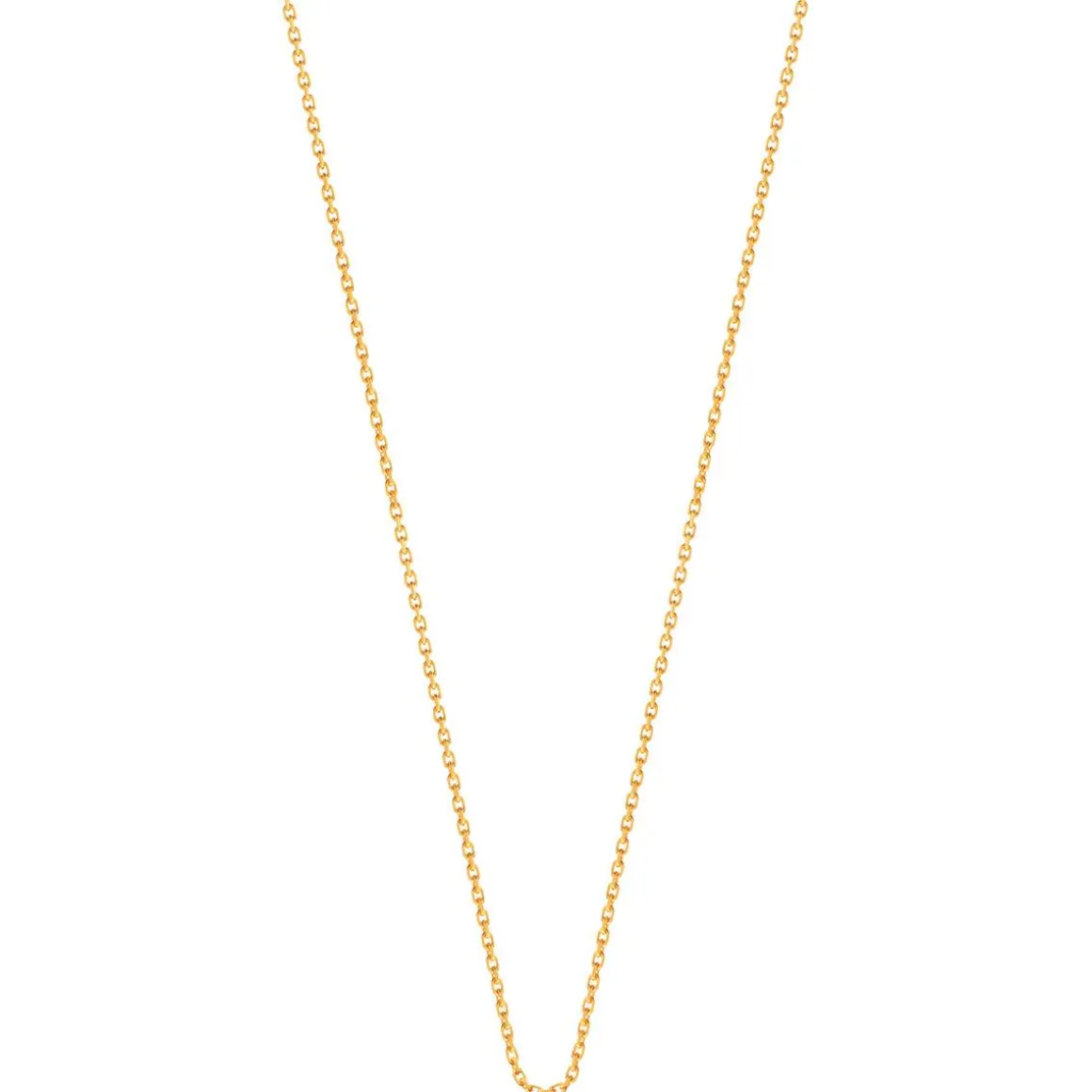 CHAINE OR 375 MAILLE FORCAT 45 CM