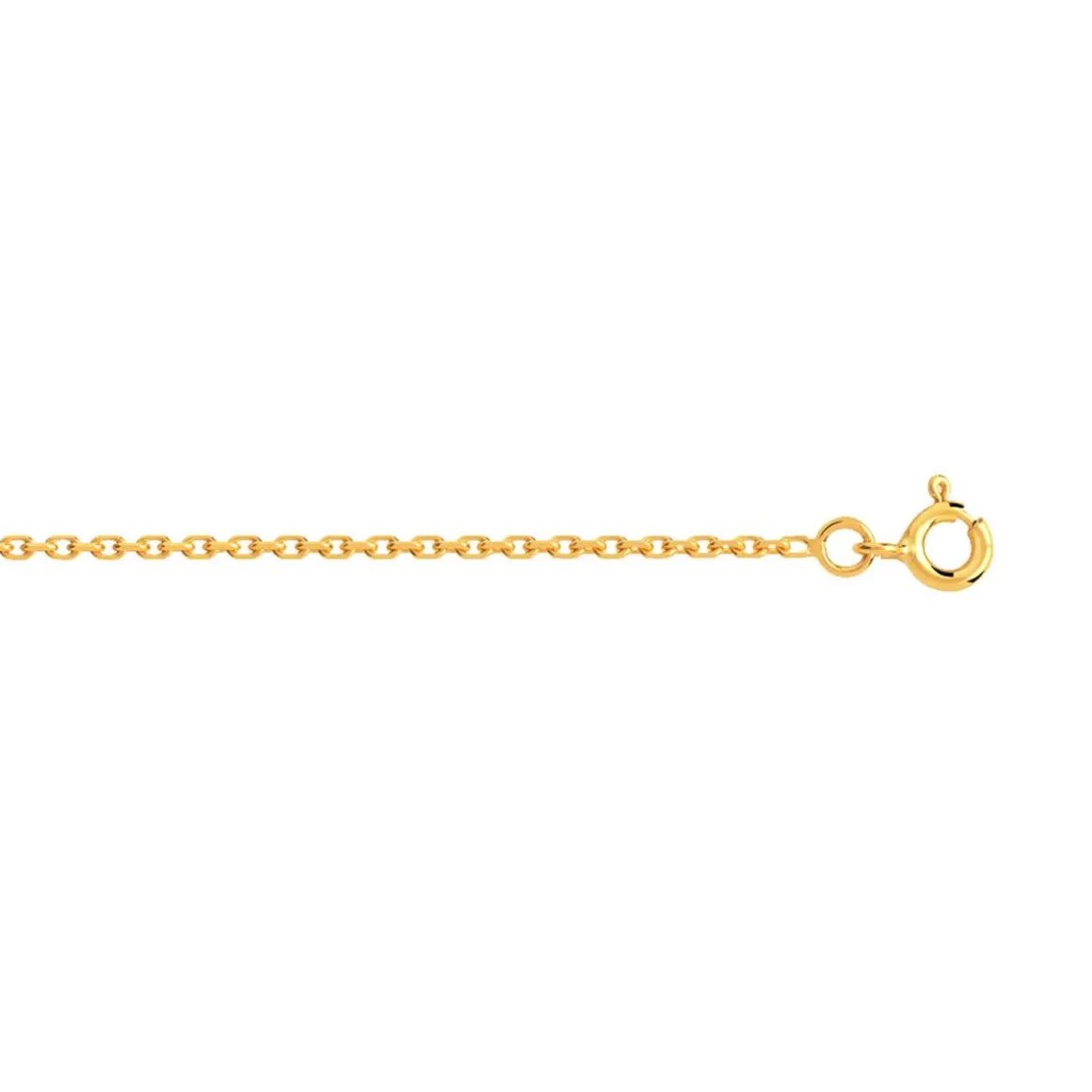 CHAINE OR 375 MAILLE FORCAT 45 CM