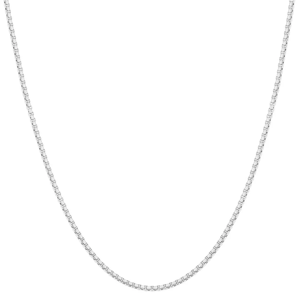 Chaîne acier maille jaseron 50 cm