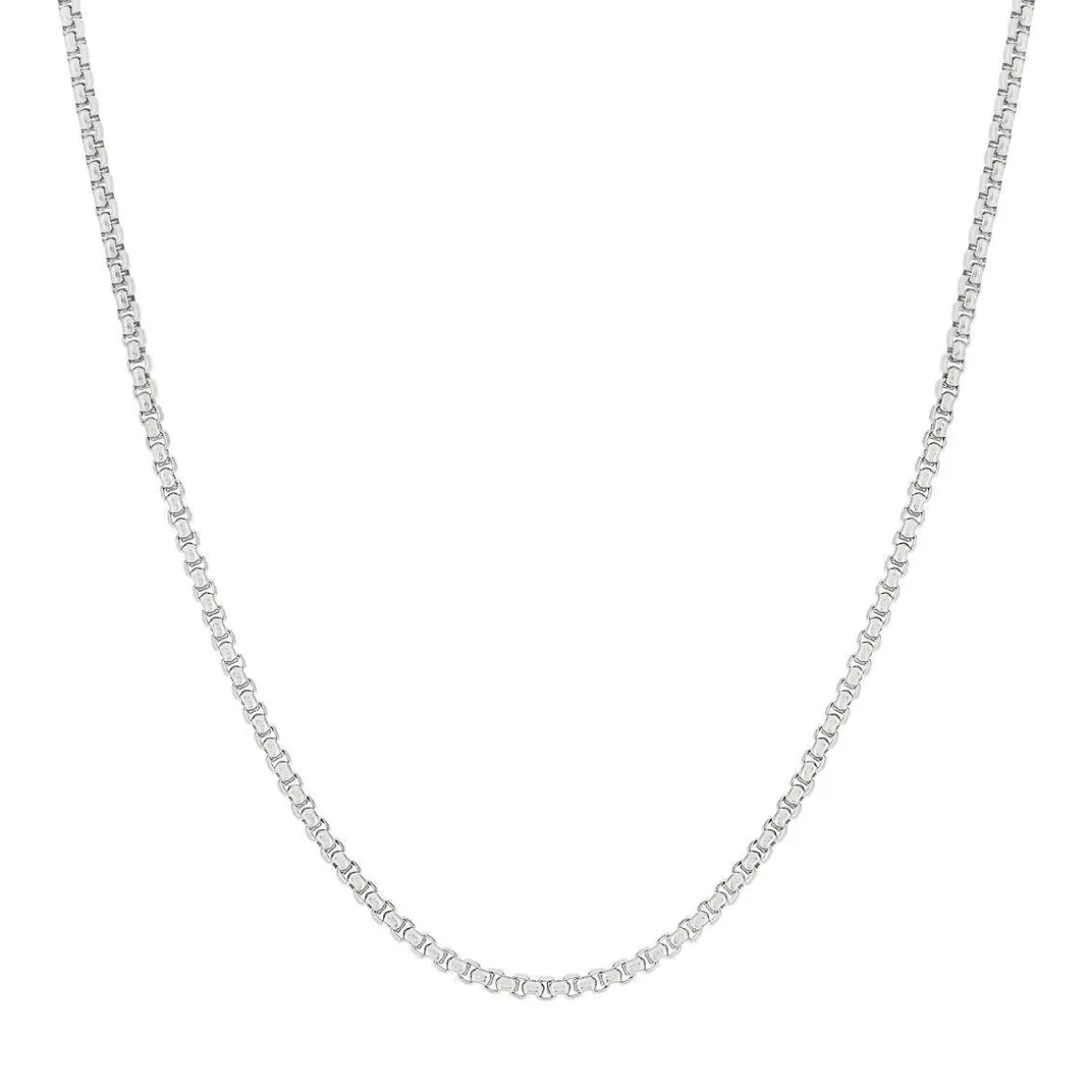 Chaîne acier maille jaseron 60 cm