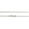 Chaîne d'occasion or 750 blanc maille marine 45 cm
