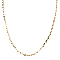 Chaîne d'occasion or 750 jaune maille marine 44 cm