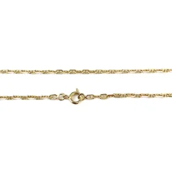 Chaîne d'occasion or 750 jaune maille marine 44 cm