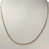 Chaîne d'occasion or 750 jaune maille gourmette 42 cm