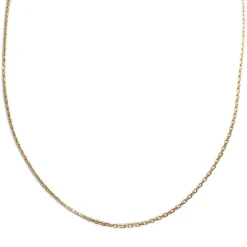 Chaîne d'occasion or 750 jaune maille forçat 47 cm