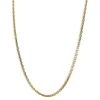 Chaîne d'occasion or 750 jaune maille forcat 63 cm