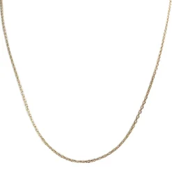 Chaîne d'occasion or 750 jaune maille forçat 45 cm