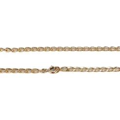 Chaîne d'occasion or 750 jaune maille gourmette 71 cm