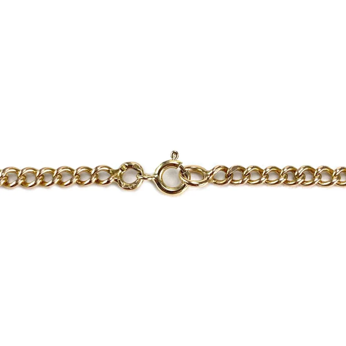 Chaîne d'occasion or 750 jaune maille forçat 83 cm