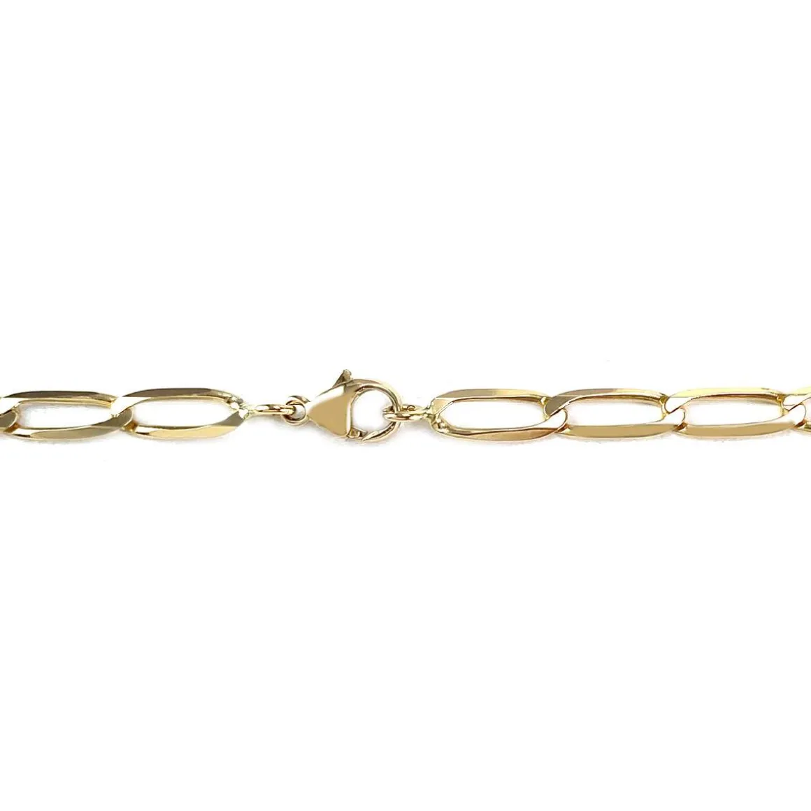 Chaîne d'occasion or 750 jaune maille cheval 51,5 cm