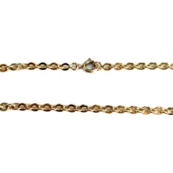Chaîne d'occasion or 750 jaune maille forcat
