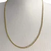 Chaîne d'occasion or 750 jaune maille gourmette 47 cm