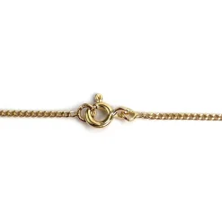 Chaîne d'occasion or 750 jaune maille gourmette 41 cm
