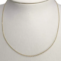 Chaîne d'occasion or 750 jaune maille forçat 42 cm