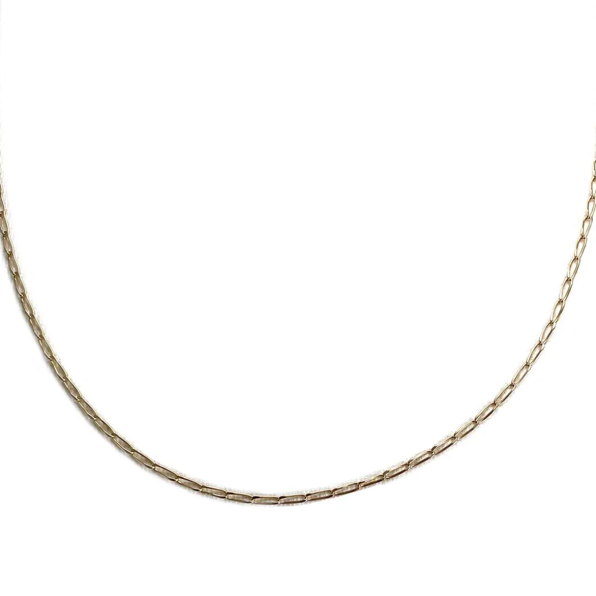 Chaîne d'occasion or 750 jaune maille cheval 42.50 cm