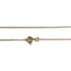 Chaîne d'occasion or 750 jaune maille gourmette 41 cm