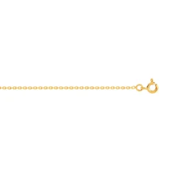 Chaîne or 750 jaune maille forçat 50 cm
