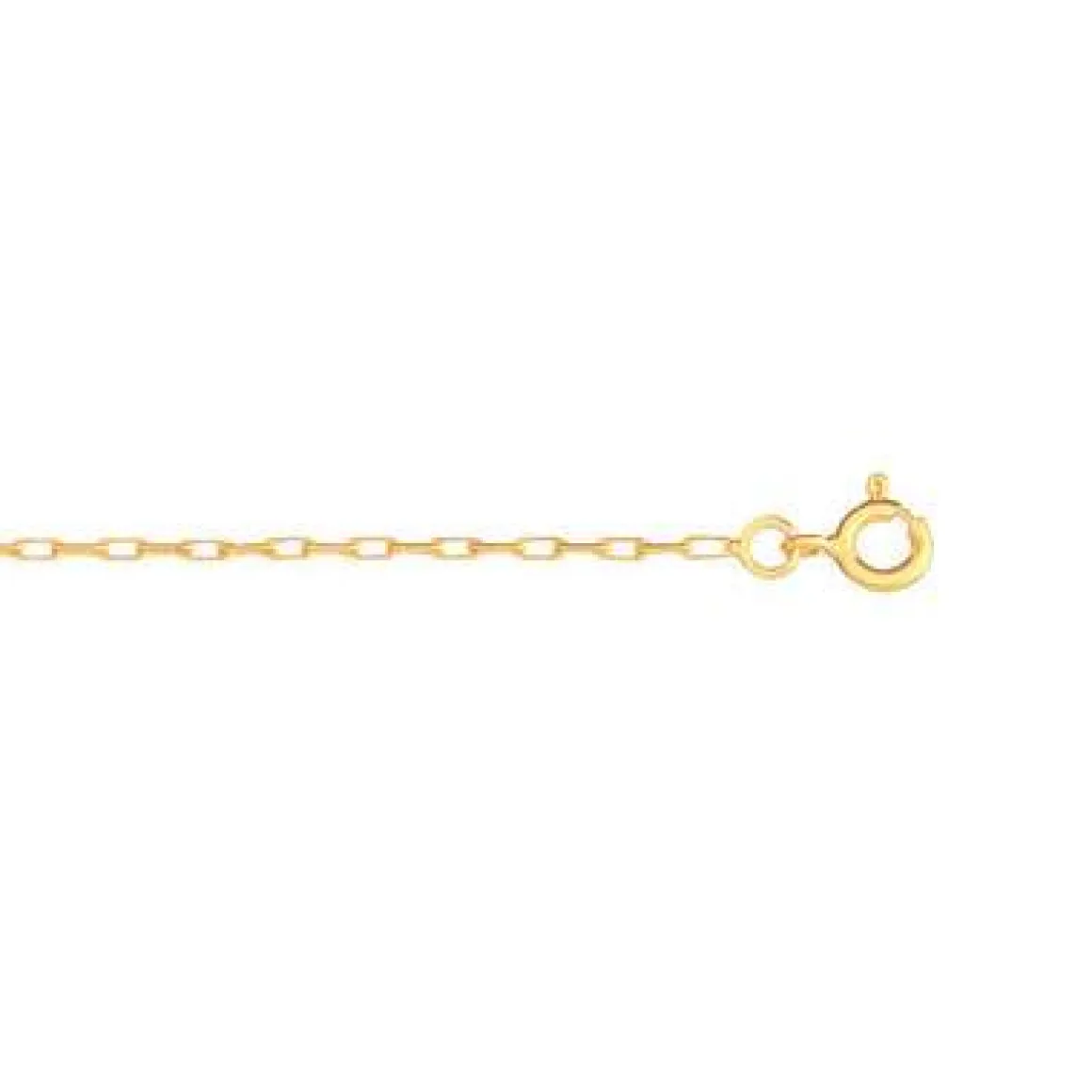Chaîne or 750 jaune maille forçat 50 cm