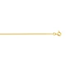 Chaîne or 750 jaune maille gourmette 45 cm
