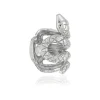 Clip d'oreille argent 925 motif serpent vendu à l'unité