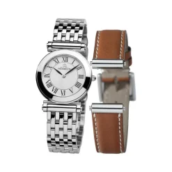 Coffret Herbelin femme acier et cuir