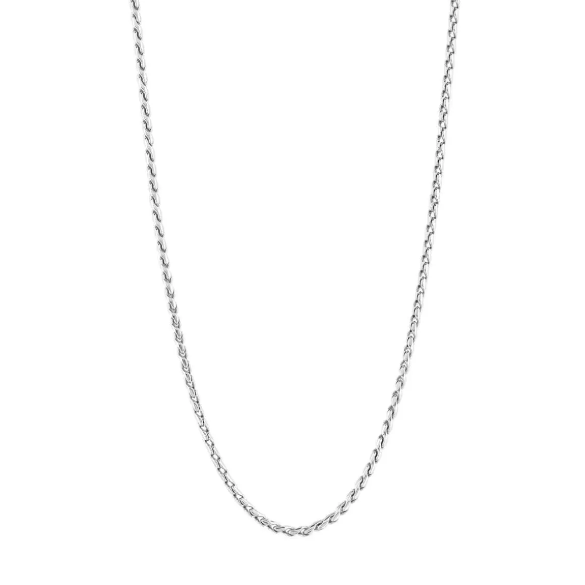 Collier acier 55cm