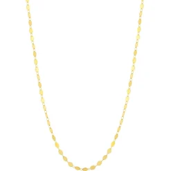Collier acier doré 45cm
