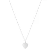Collier argent 925 coeur 45cm
