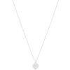 Collier argent 925 coeur 50cm