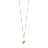Collier argent 925 doré zirconia 45 cm