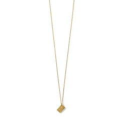 Collier argent 925 doré zirconia 45 cm