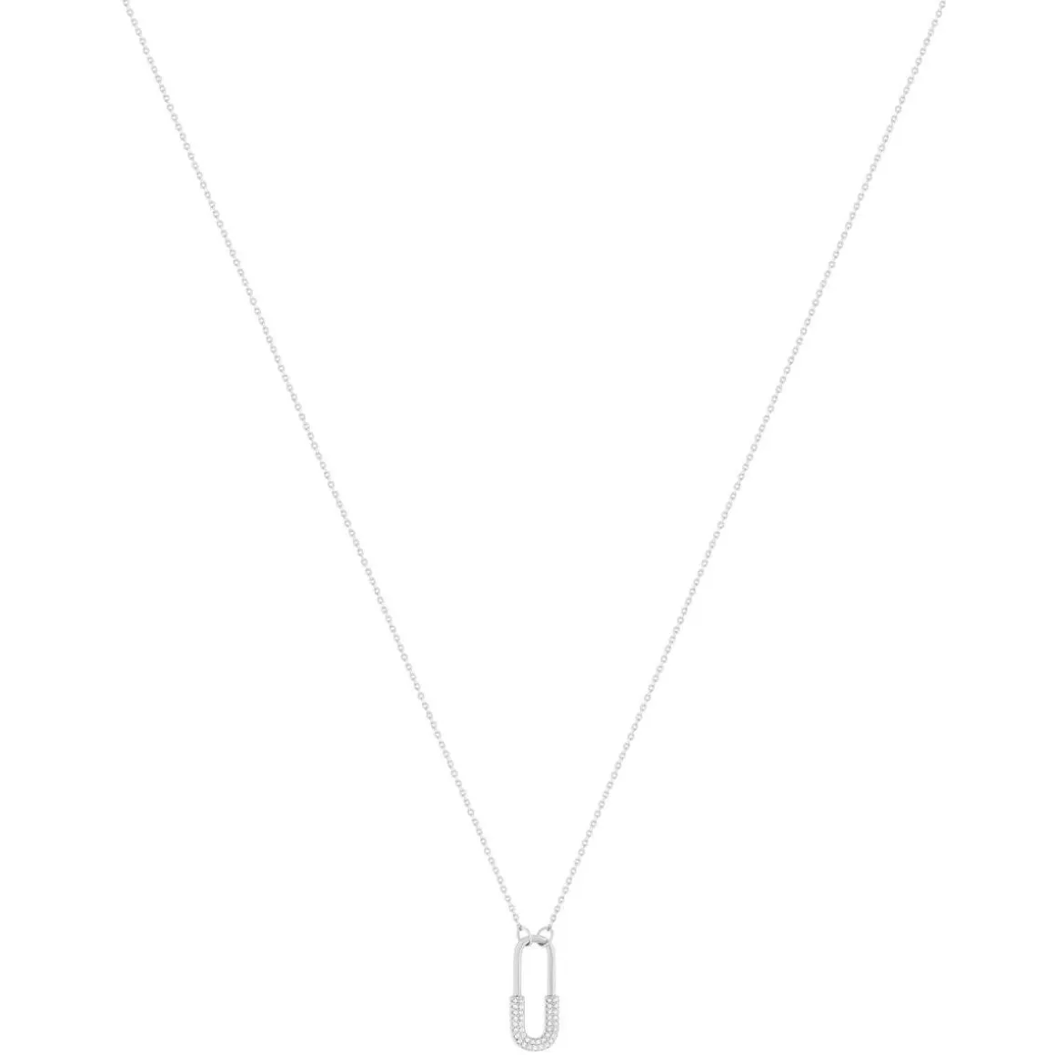 Collier argent 925 et zirconias 45cm