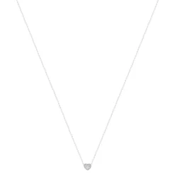 Collier argent 925 et zirconias 45cm