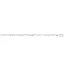 Collier argent 925 maille cheval double 50 cm