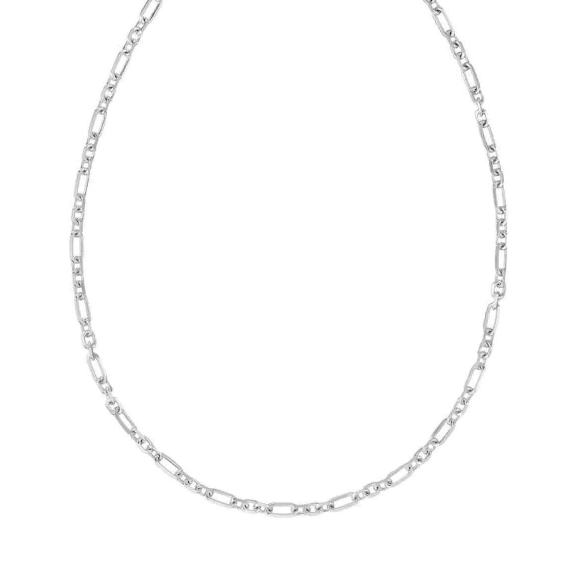 Collier argent 925 maille fantaisie 50 cm