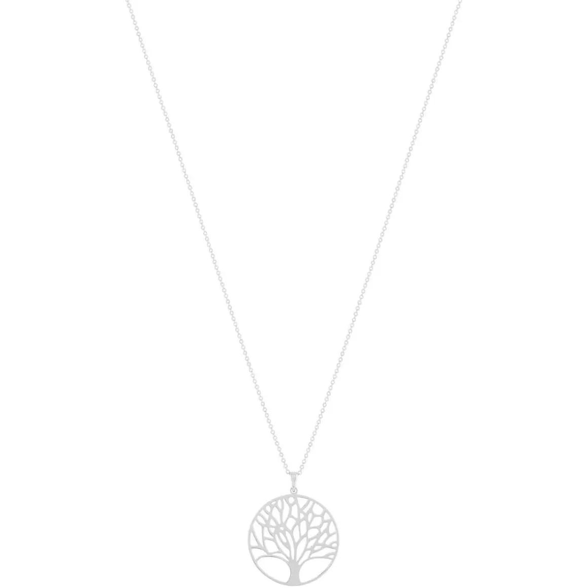 Collier argent 925 motif arbre de vie 45cm