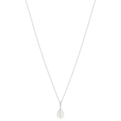 Collier argent 925 perle de Chine45cm