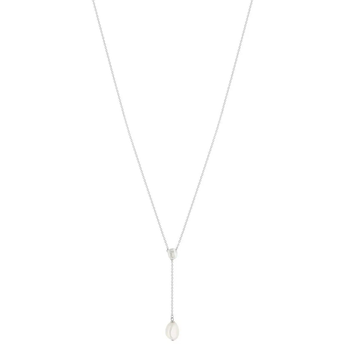 Collier argent 925 perles de Chine 45cm