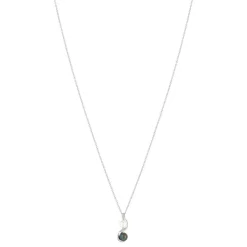 Collier argent 925 perles de culture de Tahiti et de Chine 45 cm