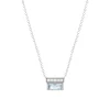 Collier argent 925 pierres imitation et zirconias 45cm